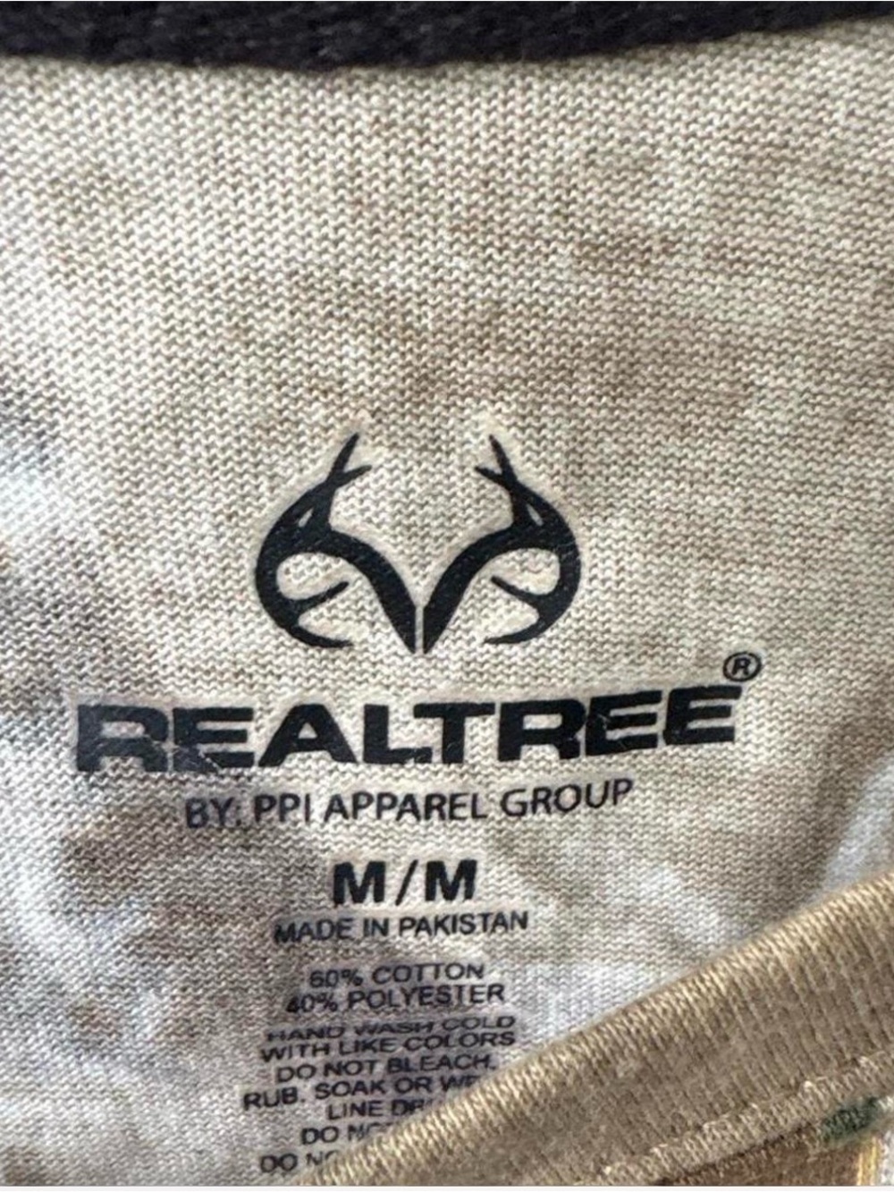 Realtree Camo Camouflage Hunting T-shirt Tee T Shirt Pine Deer Antler - Picture 4 of 5